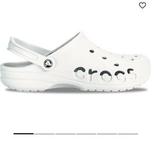 White Crocs Unisex Sz M10/W12